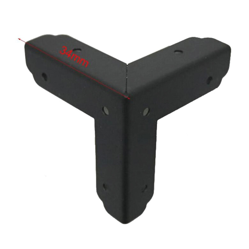 10PCS Furniture Decorative Corner Antique Jewelry Gift Feet Box Metal