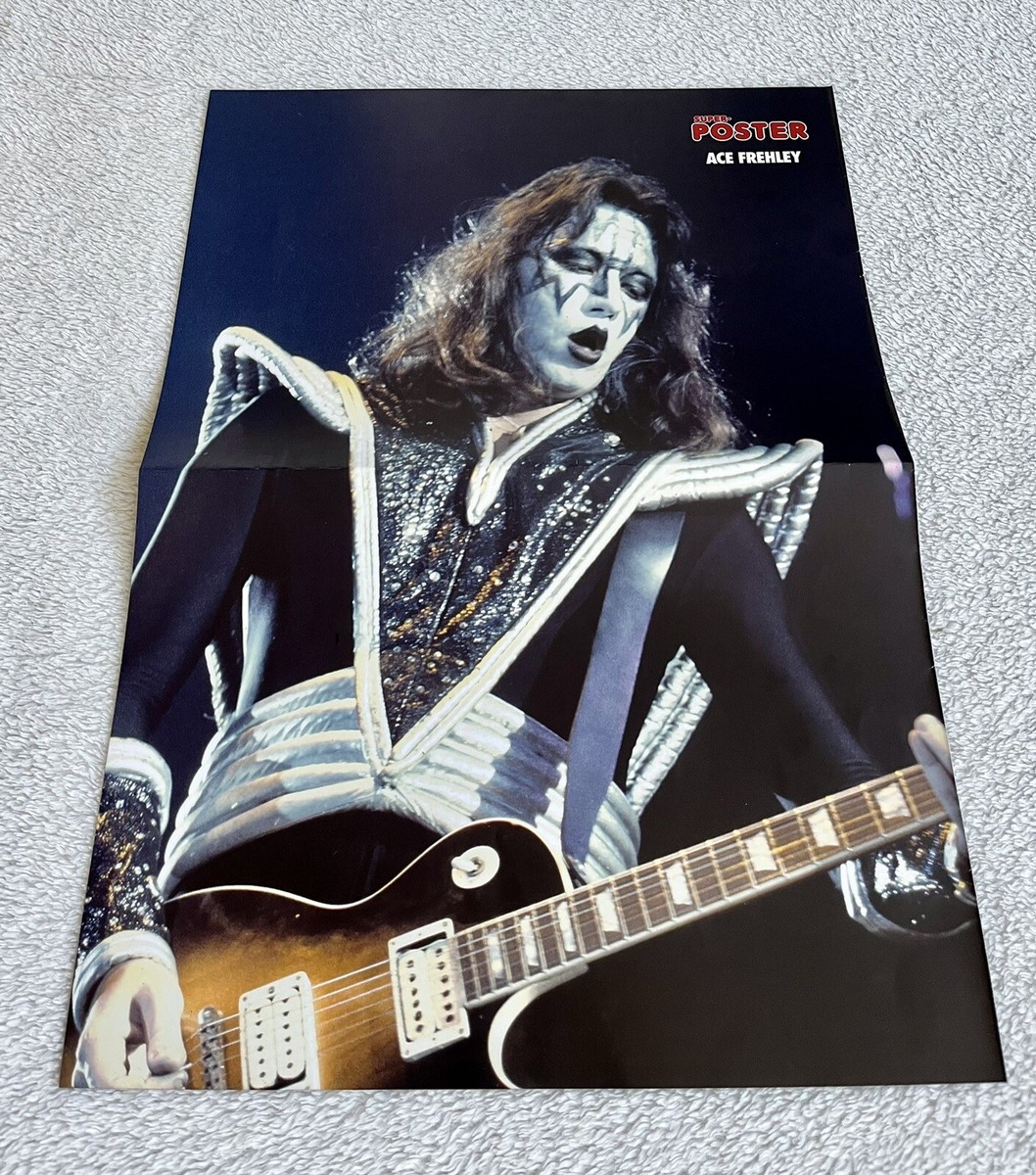 KISS POSTER 1976 ACE FREHLEY - GERMAN TRIBUTE SUPER POSTER MUSIC