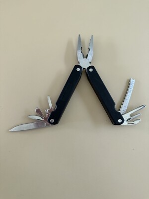 Multi-Tool-Black-Great Gift for Dad/Grad/Camper/Mechanic