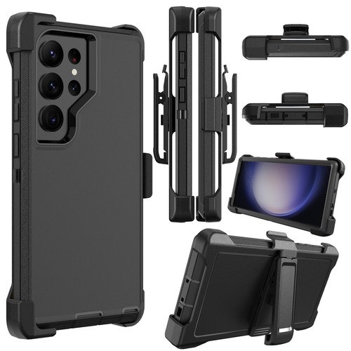 Funda ultra resistente a prueba de golpes/funda con clip para cinturón para Samsung Galaxy S24 S23+ - Imagen 17 de 52
