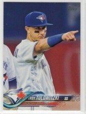 Troy Tulowitzki 2018 Topps Series 1 Baseball Base Common #302 Toronto Blue Jays