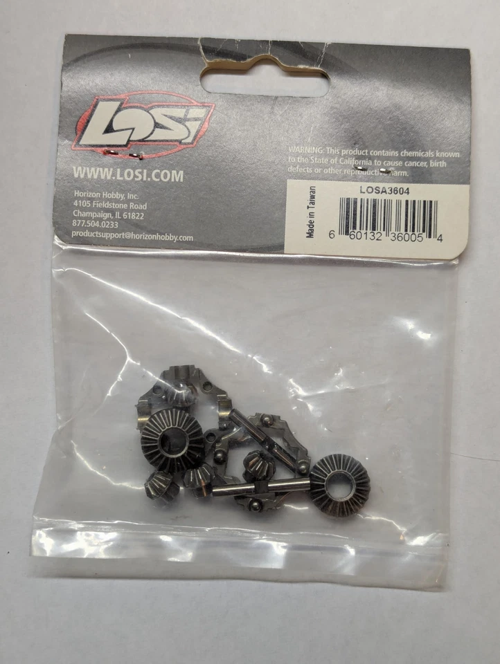 Team losi LOSA3604 GEAR & SHAFT SET : smart diff - Image 2 of 2