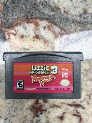 LIZZIE MCGUIRE 3 HOMECOMING HAVOC - GAMEBOY ADVANCE - GAME ONLY