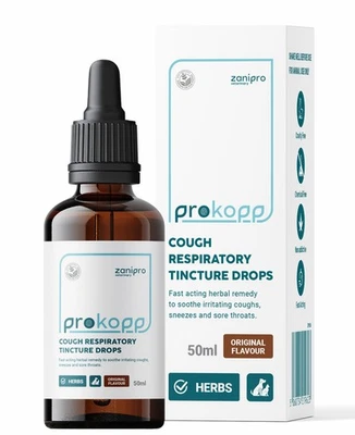 ZANIPRO Kennel Cough Medicine for Dogs & Cats – Natural Cold & Respiratory Relief 50ml