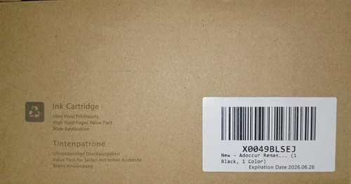 Adoccur 64XL Ink Cartridge Replacement for HP Ink 64 Compatible Envy Photo 2Pack - Afbeelding 10 van 14