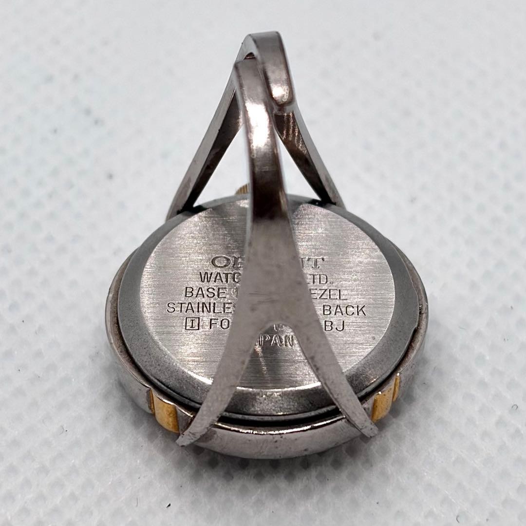 Orient Jupiter Ring 1 Diamond Shell Working New B… - image 9