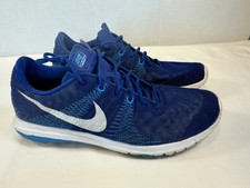 Nike Shoes Youth 6.5 Flex Fury Running Sneakers Blue Lace Up Low Top 705459-001