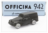 Officina-942 ART1039C Fiat 500C Van Furgoncino 1949 Grau 1/76