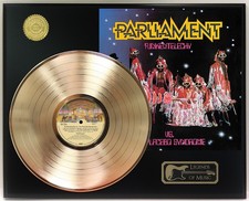 Parliament - Funkentelechy VS The Placebo Syndrome Gold LP Record Plaque Display