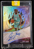 Sion James 2025-26 Topps Three Basketball 07/10 Auto Gold Quest For Glory RC