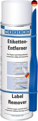 WEICON Etiketten-Entferner 500 ml, extrem starker Etikettenlöser, Kleberlöser, m