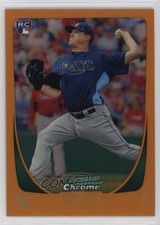 2011 Bowman Chrome Orange Refractor 9/25 Jake McGee #171 7xr