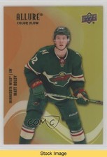 2022-23 Upper Deck Allure Color Flow Orange Yellow Matt Boldy #SF-71 READ 12g7
