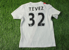 MANCHESTER CITY TEVEZ 2009-2010 FOOTBALL SOCCER SHIRT JERSEY THIRD UMBRO YOUNG S