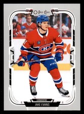 2025-26 O-Pee-Chee #58 Jake Evans Montreal Canadiens