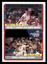 Walker's 2 Dingers HR Parade! / Pujols, Cards Go Deep! 2005 Topps #350 Cardinals