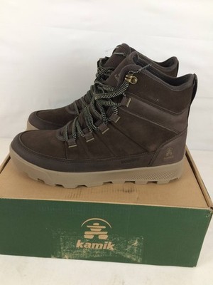 Excellent Kamik Atwater Men's Winter Boots, Dark Brown, M11