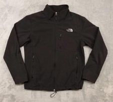 The North Face Jacket Mens Medium Black Windwall Softshell Full Zip Apex Bionic