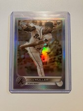 2022 Topps Chrome Sepia Refractors #70 Kyle Muller RC - Atlanta Braves