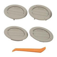 4Pcs Gray Roof Headliner A/C Heater Air Vents Louvre  for Ford Transit 2015