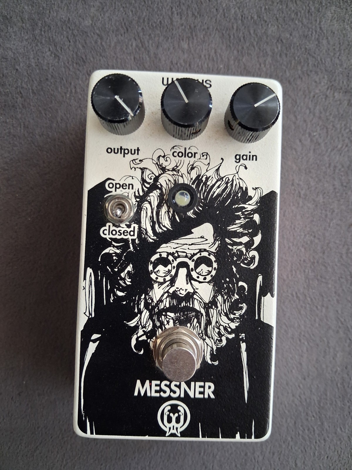 Walrus Audio Messner Overdrive Pedal White / Black *** FREE SHIPPING ***