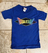 Vintage 90s Bugle Boy Kids Toddler Size 4 4t Tee T Shirt Puff Paint 3D