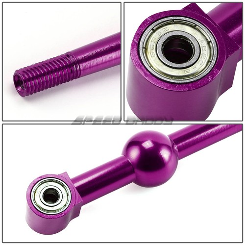 FOR EK EG DB DC PURPLE BILLET ALUMINUM DUAL BEND MT RACING SHORT THROW SHIFTER - Bild 2 von 4