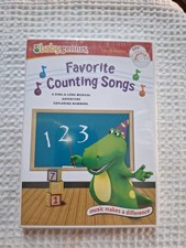 Baby Genius Favorite Counting Songs DVD Educational Music Children With CD NEW