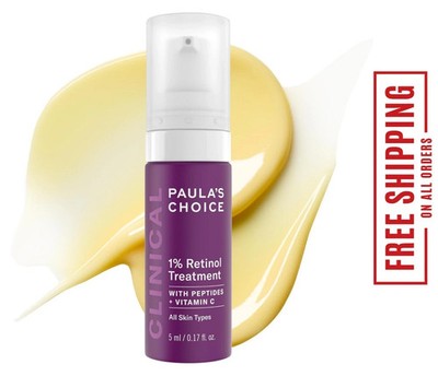 Paula's Choice CLINICAL 1% Retinol Face Treatment with Peptides, Vitamin C & Lic