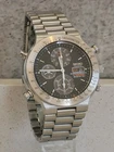SEIKO CHRONOGRAPH QUARTZ VINTAGE 7T59-6A00 RARE 1/100 Sec FULL FULL SET