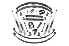 Rough Country 4 Inch Lift Kit Power Steer Jeep Wrangler Yj 4wd 1987-1995