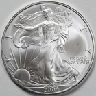 2004 American Silver Eagle (BU) - AUTHENTIC - In a Capsule to Protect It!
