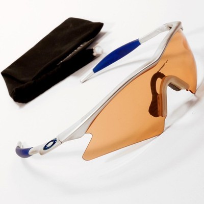 Oakley M Frame | Silver Blue / Persimmon | Mumbo | Heater | Sonnenbrille
