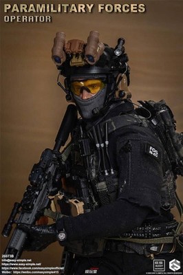 Easy&Simple 1/6 Paramilitary Forces Operator B Version Unopened New 26073B