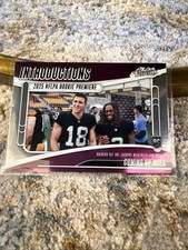 2025 Panini Absolute - Introductions Ashton Jeanty & Jack Bech I-AJY Rookie RC