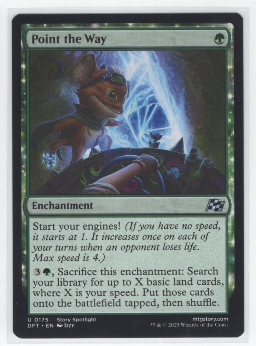 #175 2025 Magic Aetherdrift Point the Way Uncommon