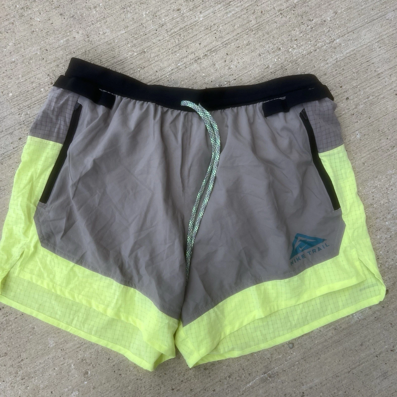 Nike Flex Athletic Shorts Brief Liner Stride Running Trail CZ9052-736 Men's Lrg