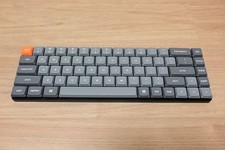 Keychron K7 Max US TKL Brown Switch Hot-Swap RGB Gray Keyboard Used Tested
