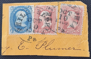 Schöne uralte Klassik Briefmarke weltweit aus den USA