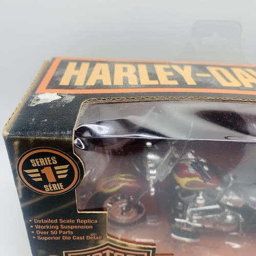 RC Ertl Serie 1 Harley Davidson 2003 Heritage Softail Classic Maßstab 1:18 Neu - Bild 2 von 10