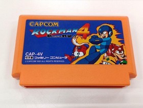 Capcom CAP-4V Rockman 4 New Ambition Famicom