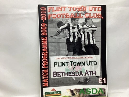 Flint Town United v Bethesda Athletic Cymru Alliance February 2010