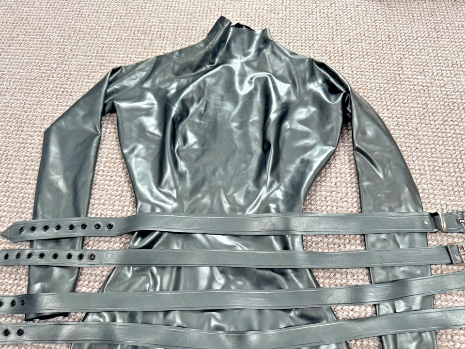 Rubber55 Latex Mini Dress with Straps, Size XS C/D Cup - RRP £350 | eBay UK