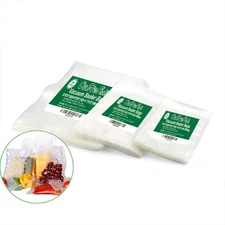 150 Count Vacuum Sealer Bags 50 of Each Size 50 Pint 6"X10",50 Quart 8"X12"an...