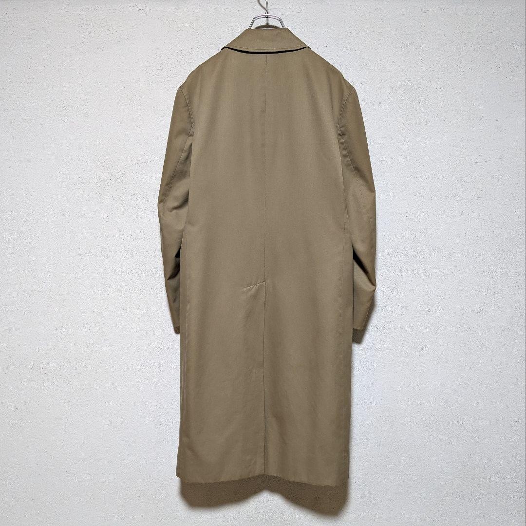 Burberrys Vintage 80s 90s Balmacaan Coat Made in England Beige Mens Size M thumbnail 3