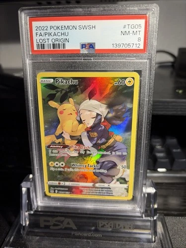 Pikachu Trainer Gallery PSA 8