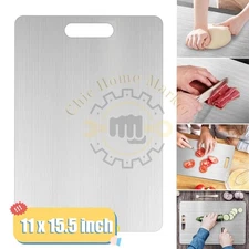 Titanium Cutting Board for Kitchen, Stainless Non Stick Chopping Board, Upgrade