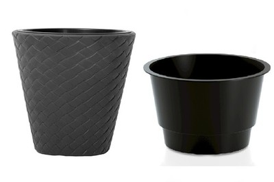 Matuba DBMT400 Braided Pot With Refill | Anthracite