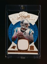2015 Crown Royale Knights of the Round Table Cam Newton Jersey 08/49 *M16