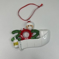 2020 Christmas Ornament w/Face Mask Toilet Paper Sanitizer 1 Person